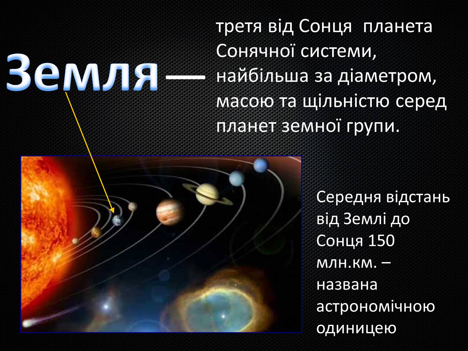 Презентація на тему «Земля і Місяць» (варіант 3) - Слайд #2