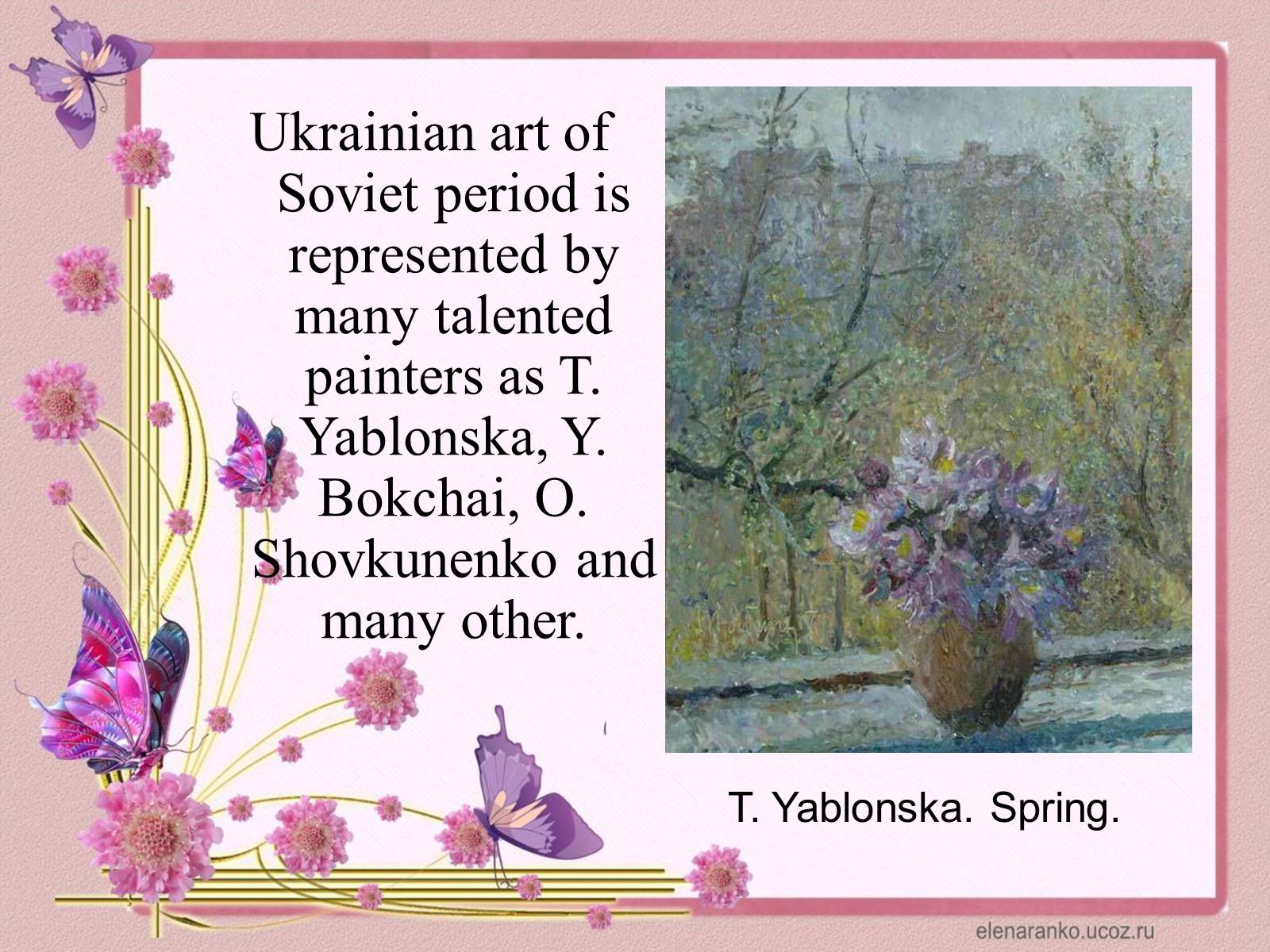 Презентація на тему «Artistic traditions in Ukraine» - Слайд #8