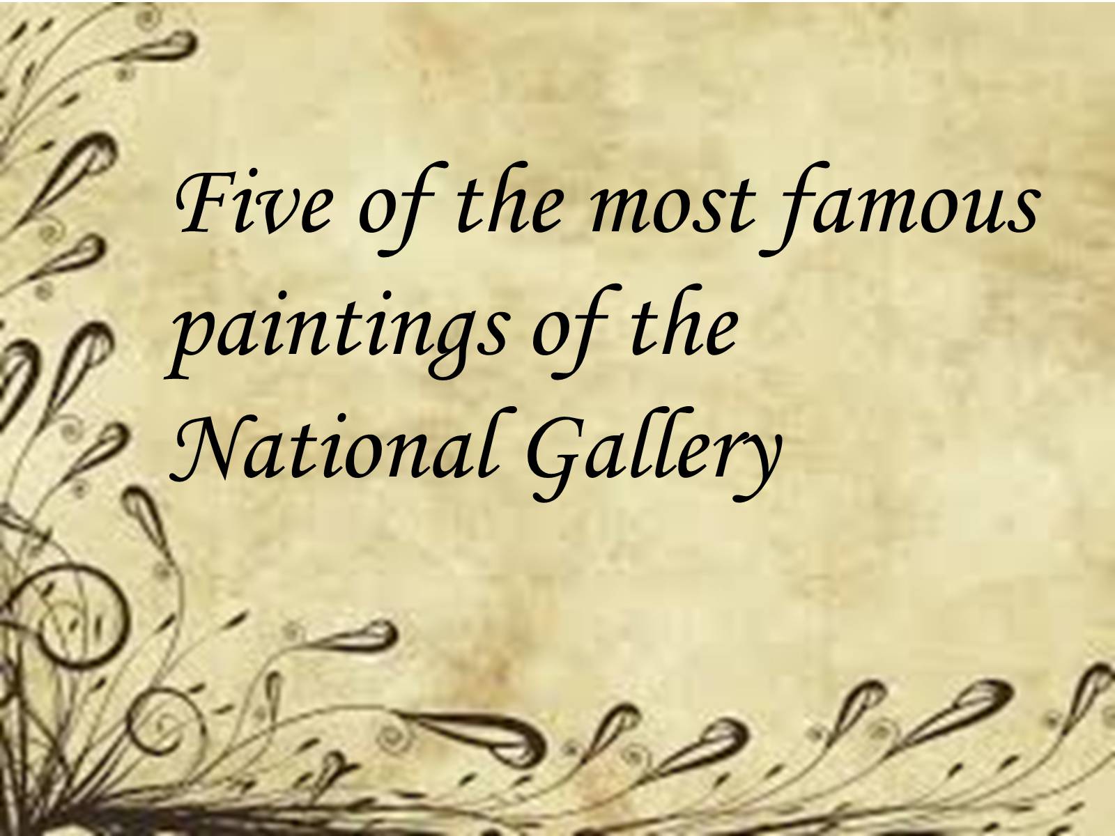 Презентація на тему «The National Gallery» (варіант 2) - Слайд #9