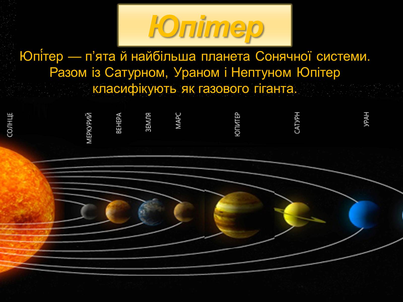 Презентація на тему «Юпітер» (варіант 3) - Слайд #2
