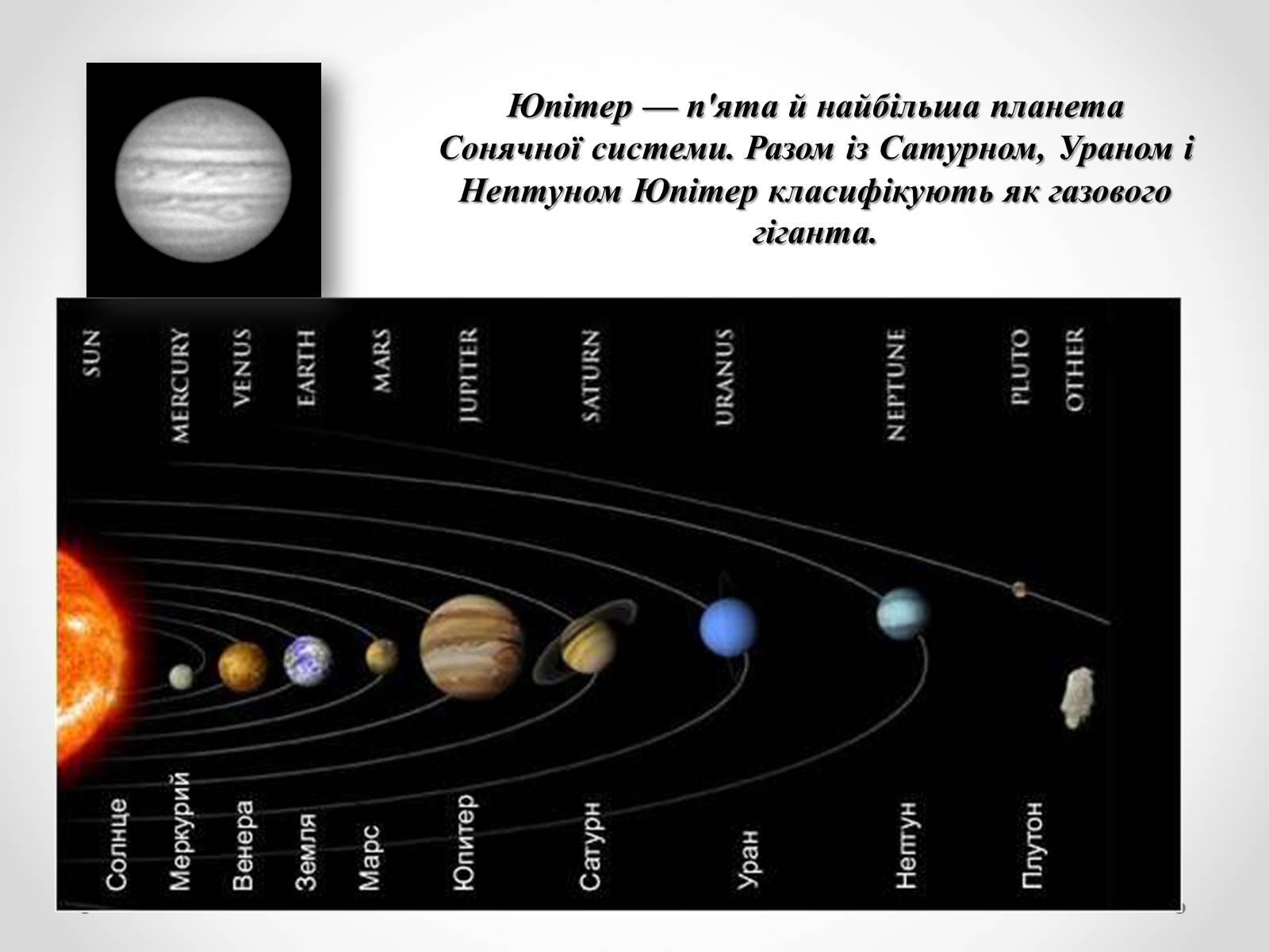 Презентація на тему «Юпітер» (варіант 5) - Слайд #2