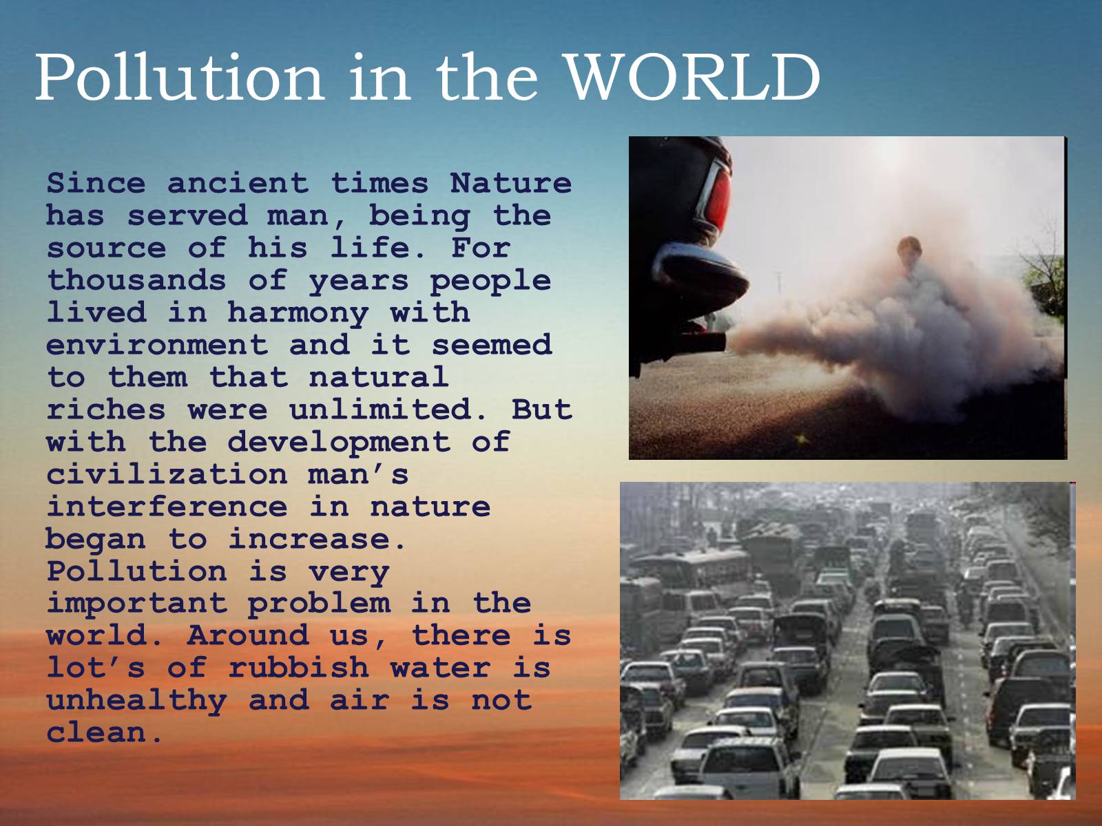 Презентація на тему «Environment problems» - Слайд #2