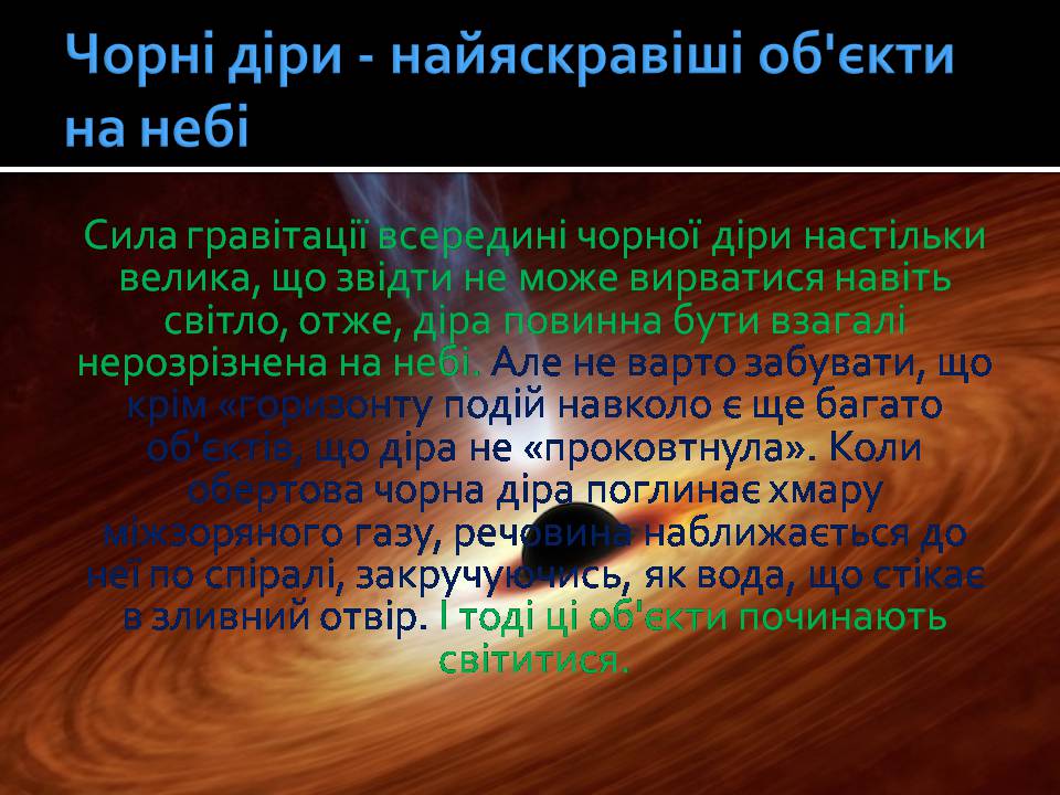 Презентація на тему «Чорні діри» (варіант 21) - Слайд #4