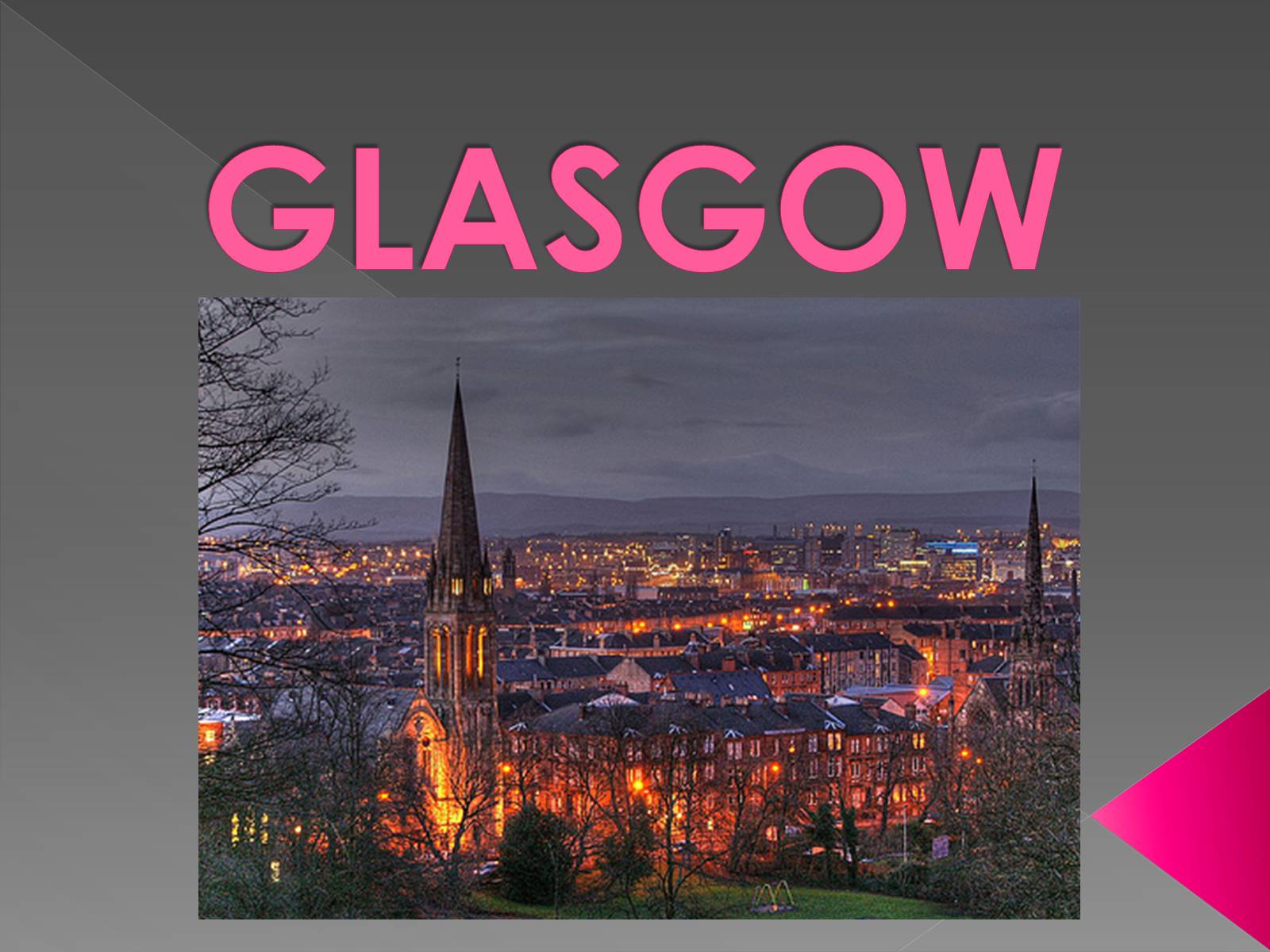 Презентація на тему «Glasgow» (варіант 2) - Слайд #1
