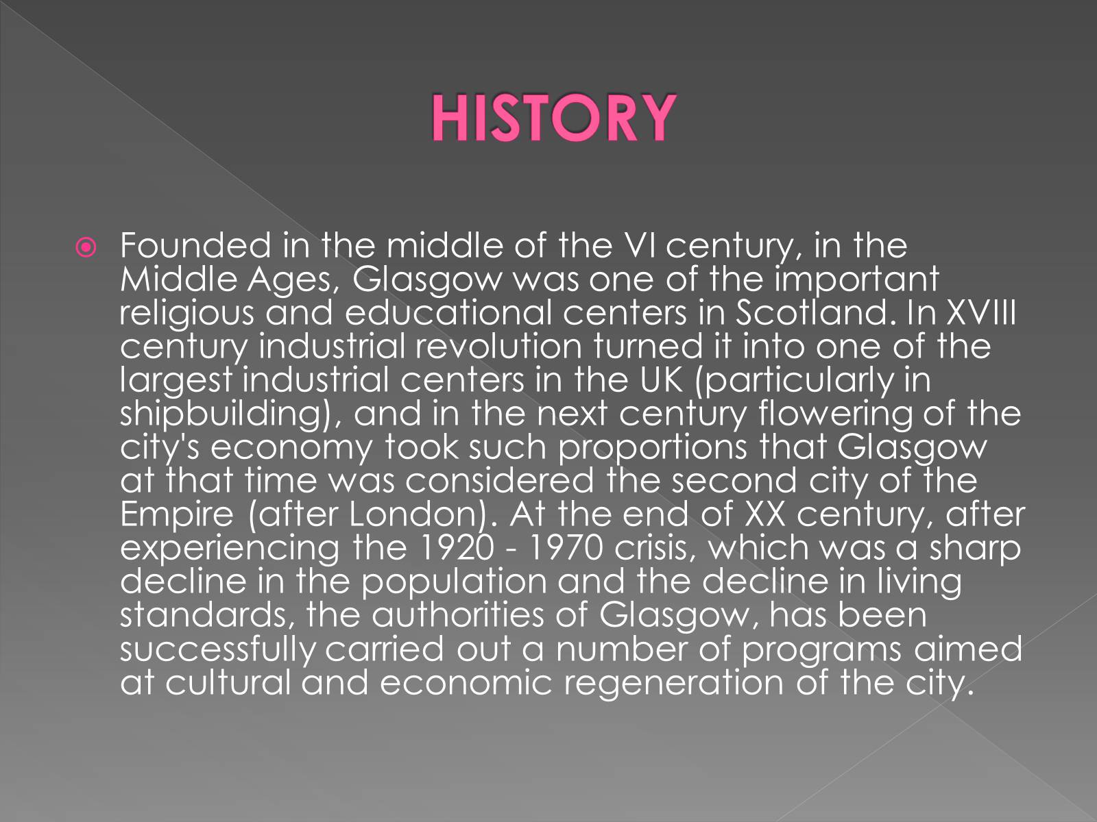 Презентація на тему «Glasgow» (варіант 2) - Слайд #8
