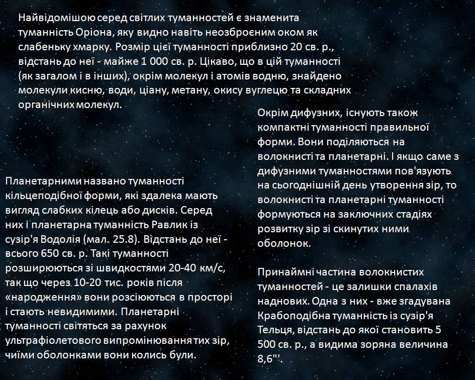 Презентація на тему «Молочний Шлях. Будова Галактики. Туманності.» - Слайд #13