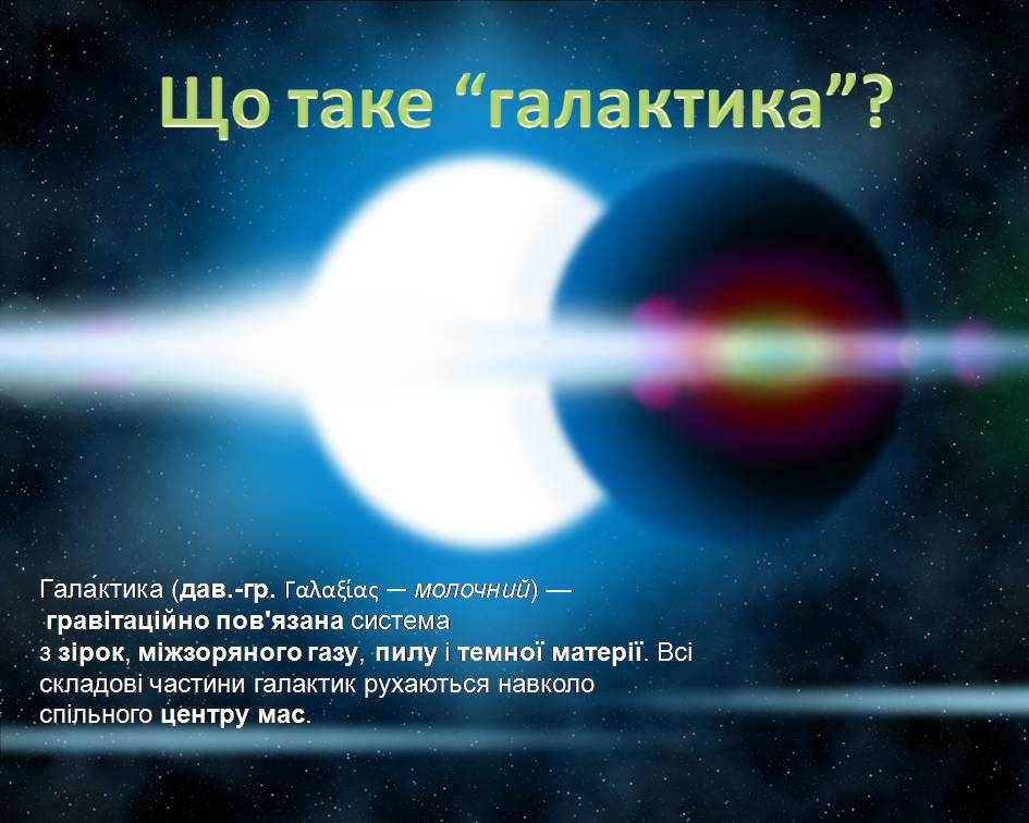 Презентація на тему «Молочний Шлях. Будова Галактики. Туманності.» - Слайд #6