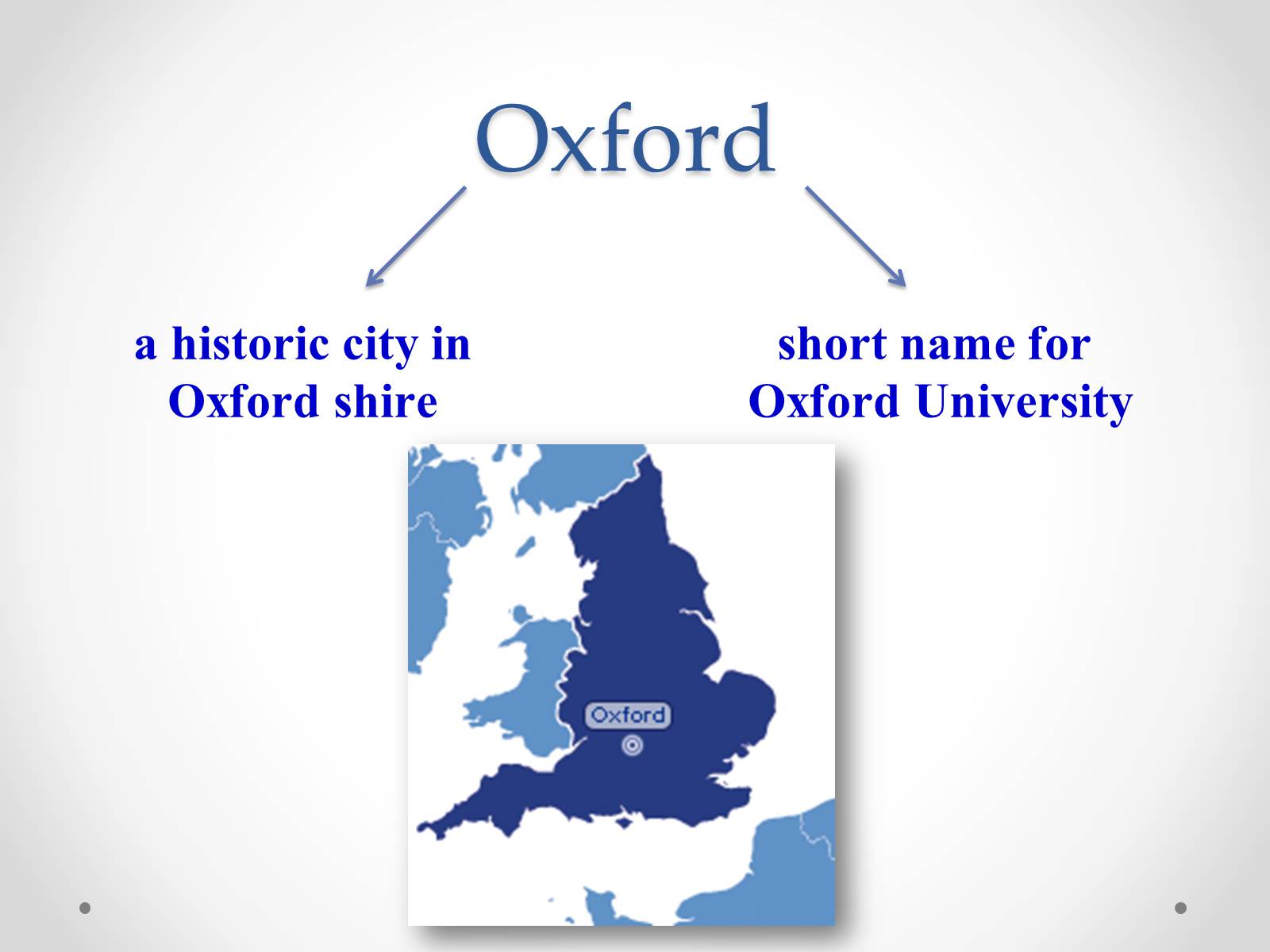 Презентація на тему «Oxford University» - Слайд #2