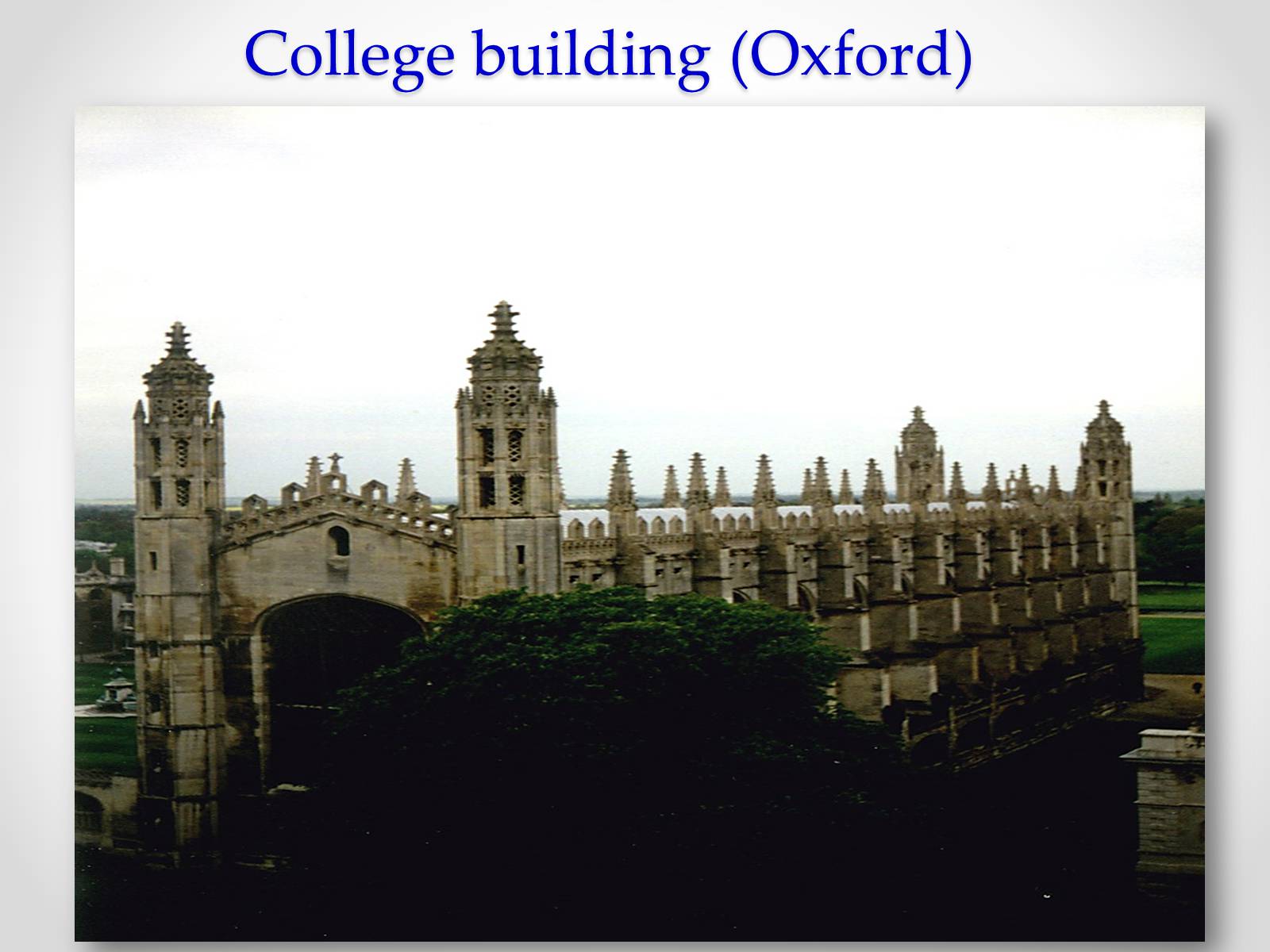Презентація на тему «Oxford University» - Слайд #7