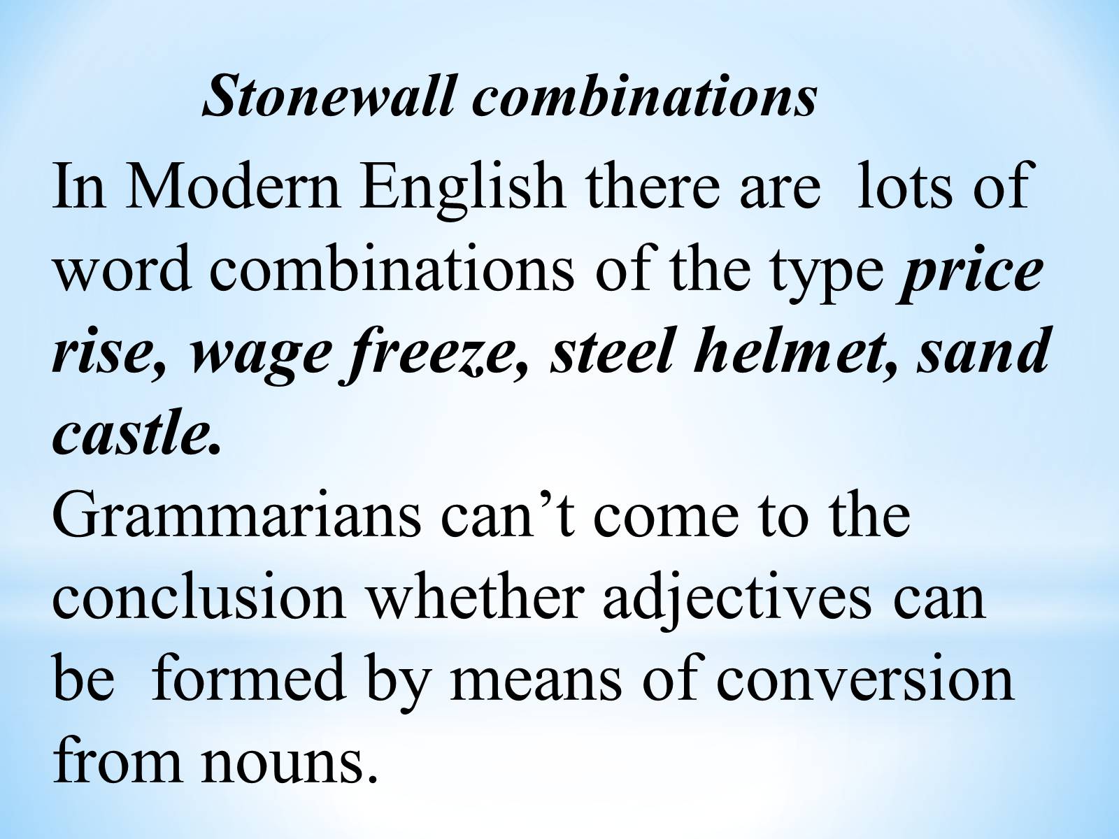Презентація на тему «Modern English Word Formation» - Слайд #21