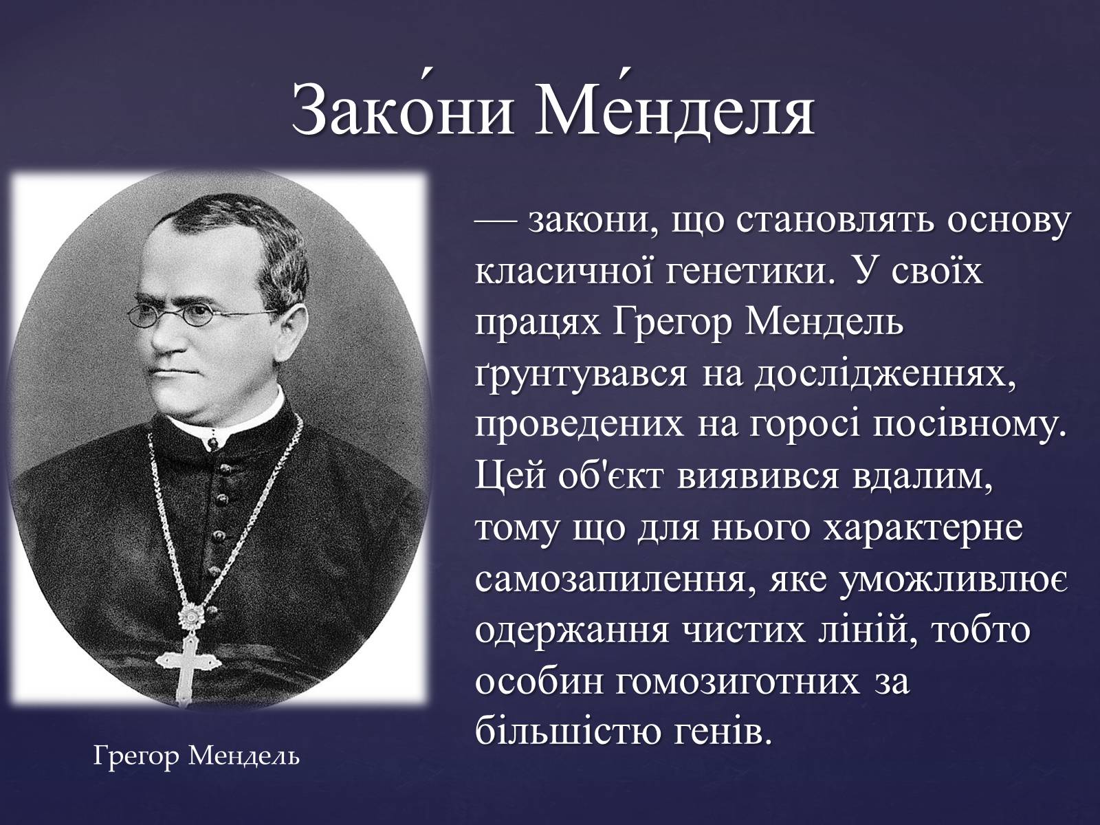 Презентація на тему «Закони Менделя» - Слайд #2