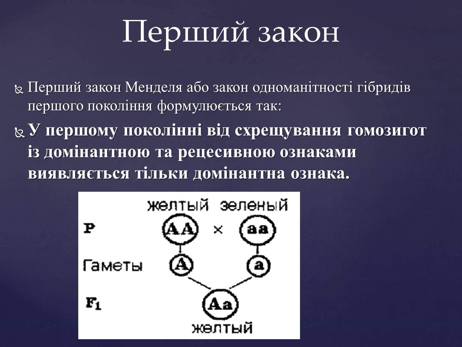 Презентація на тему «Закони Менделя» - Слайд #7