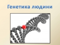 Презентація на тему «Генетика людини» (варіант 4)