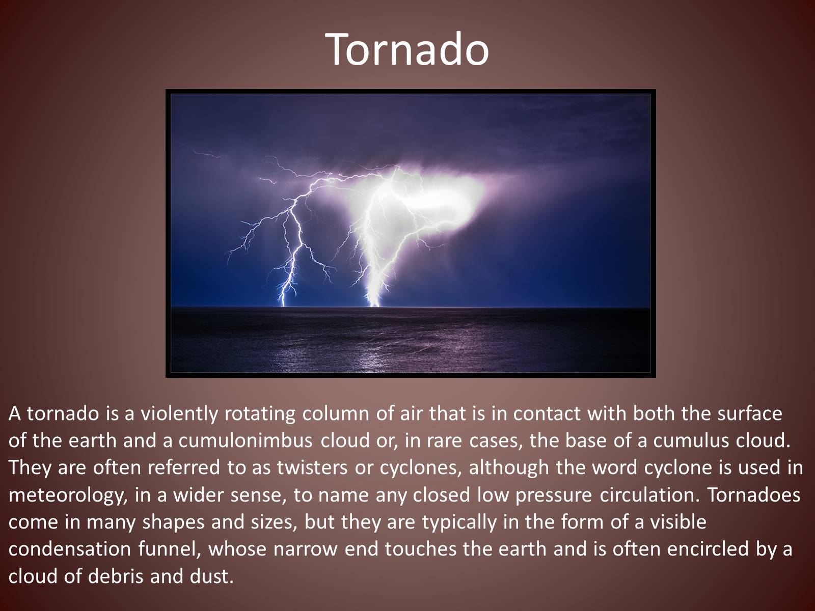 Презентація на тему «Natural disasters» (варіант 6) - Слайд #6