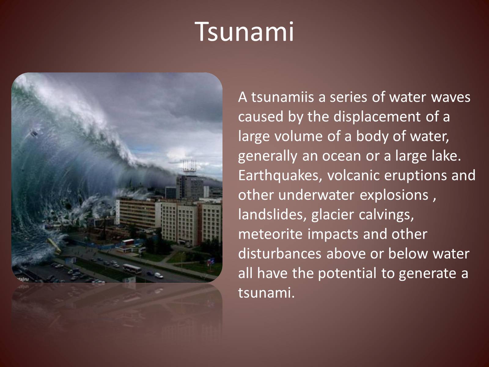 Презентація на тему «Natural disasters» (варіант 6) - Слайд #7