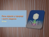 Презентація на тему «Роль вірусів у природі і житті людини» (варіант 1)