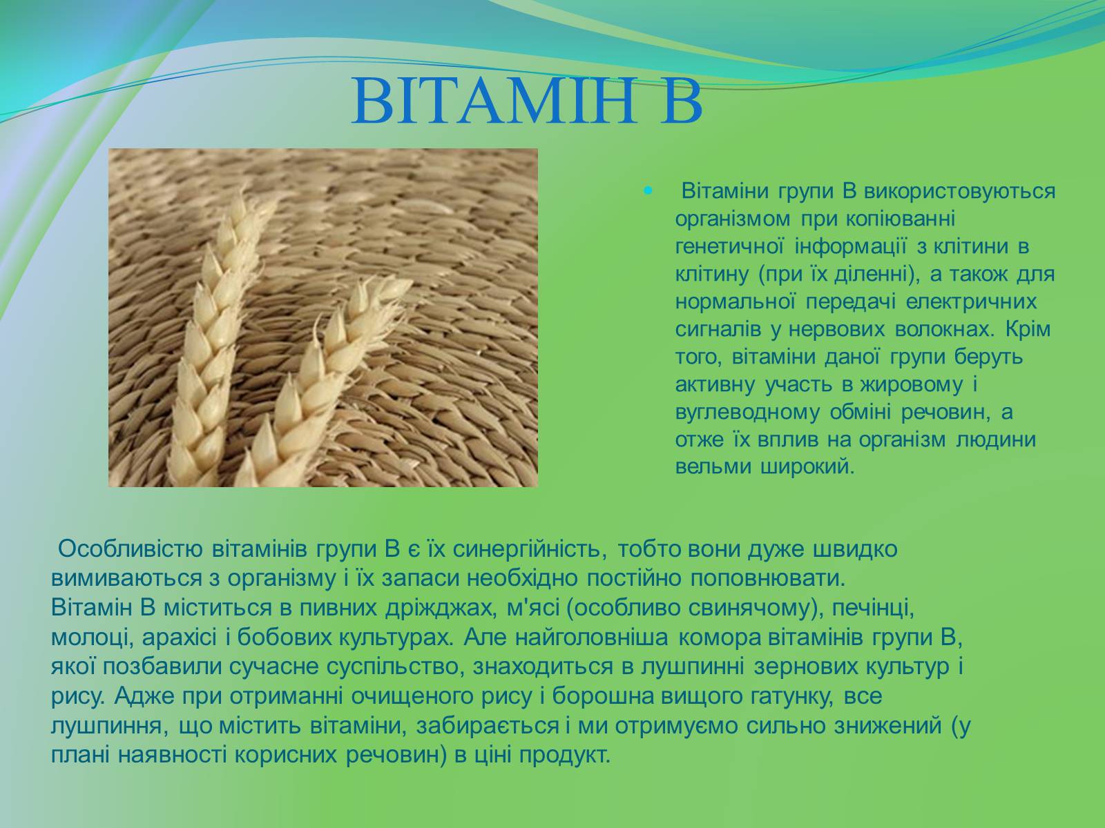 Презентація на тему «Вітаміни і їх роль в житті людини» (варіант 6) - Слайд #6