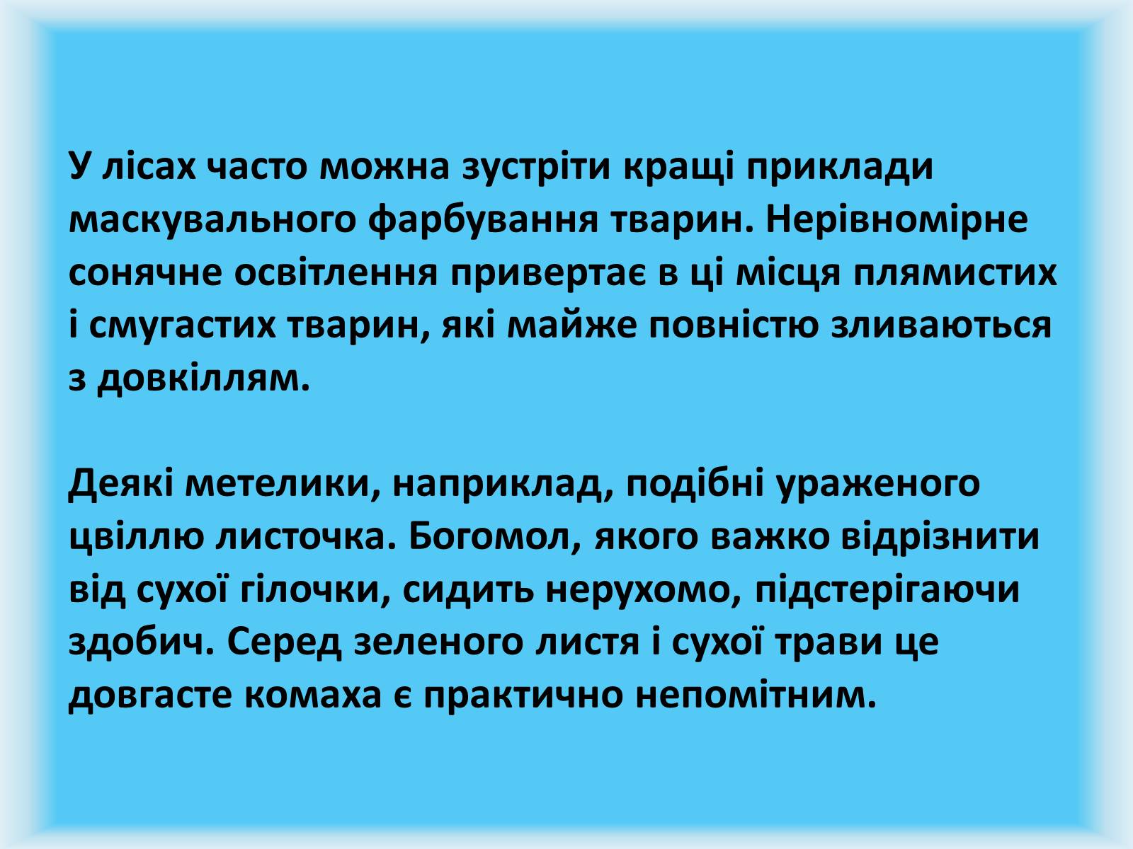 Презентація на тему «Майстерність маскування» - Слайд #10