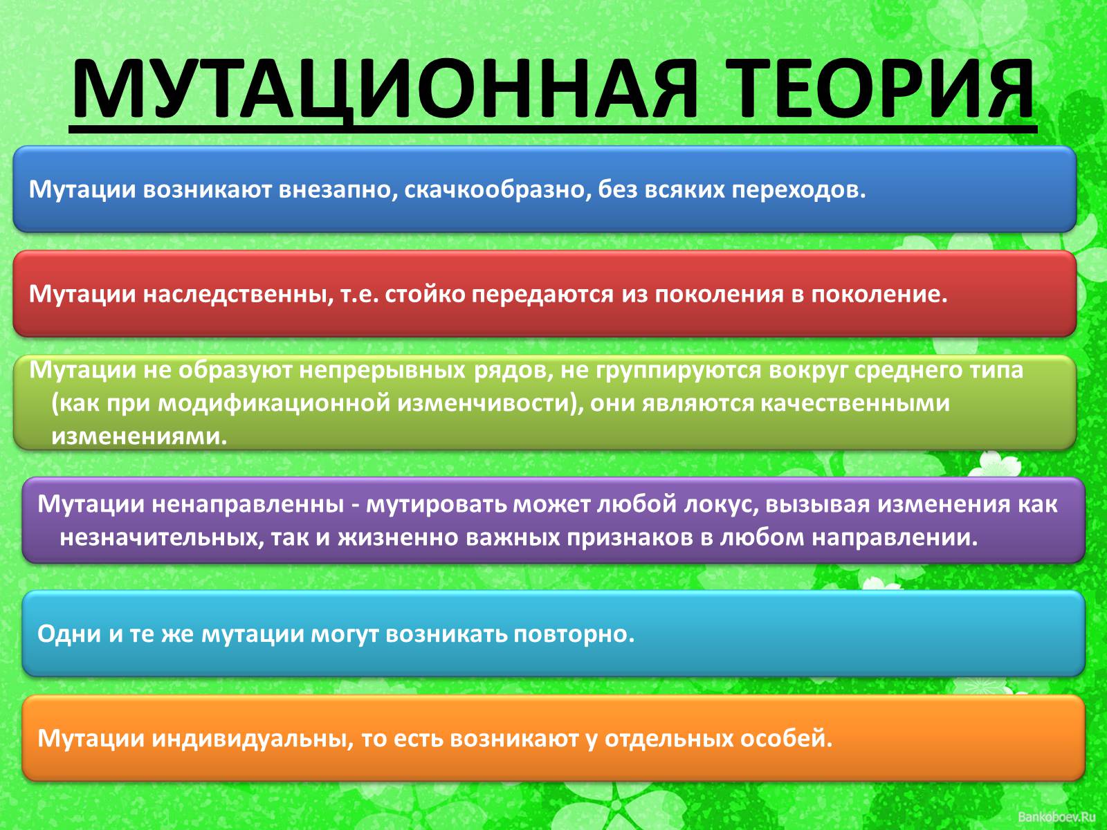 Презентація на тему «Мутационная изменчивость» - Слайд #5