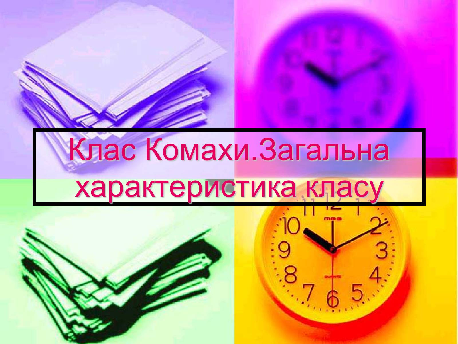 Презентація на тему «Клас Комахи. Загальна характеристика класу» - Слайд #1