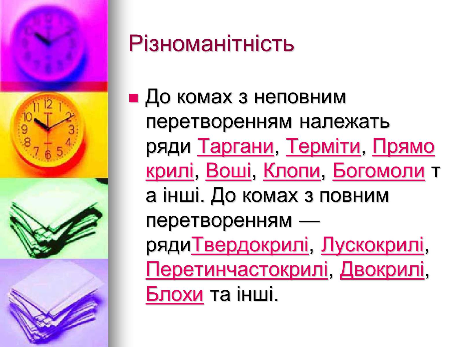 Презентація на тему «Клас Комахи. Загальна характеристика класу» - Слайд #29