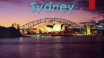 Презентація на тему «Sydney» (варіант 1)