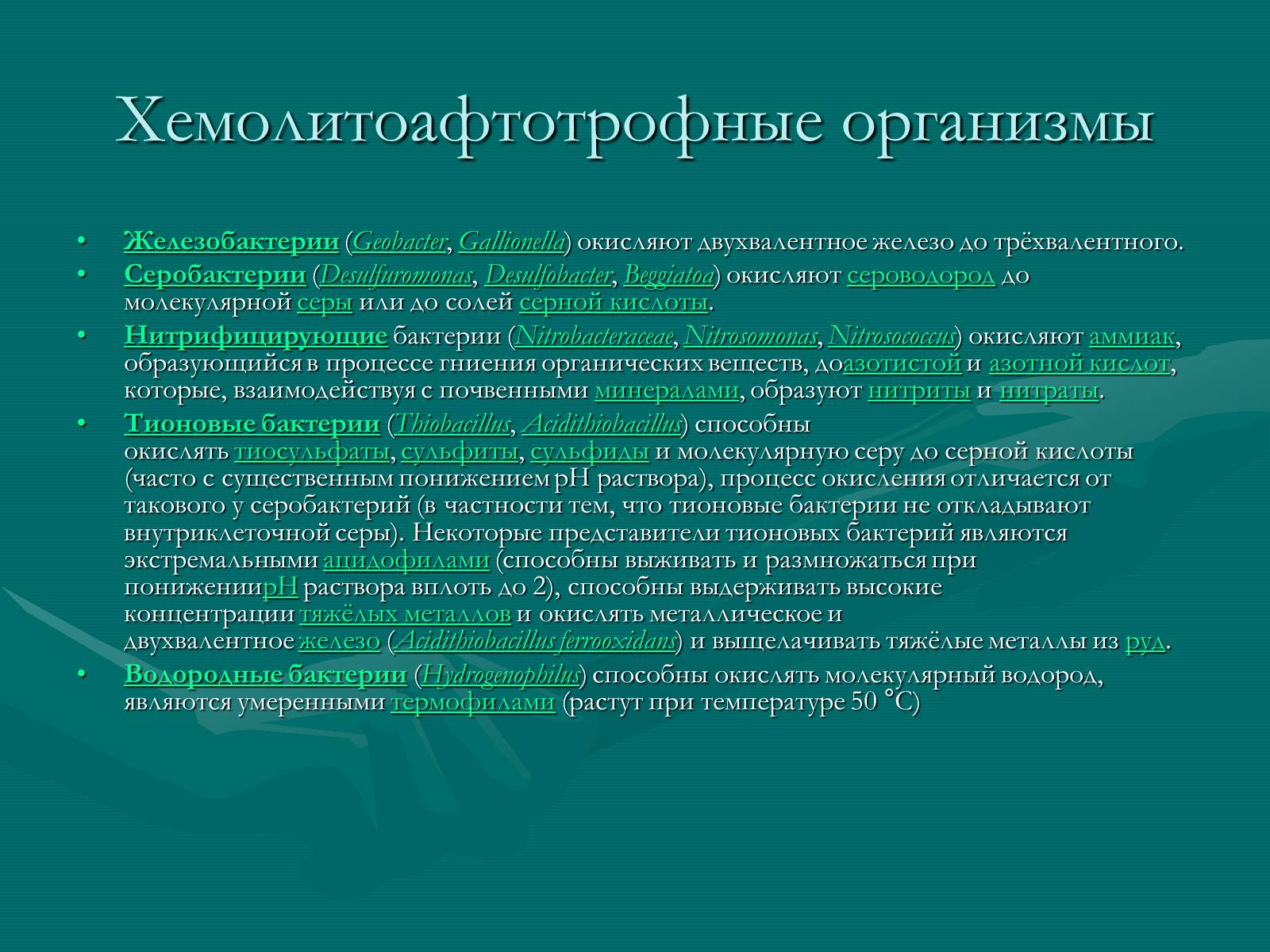 Презентація на тему «Хемосинтез» (варіант 1) - Слайд #3