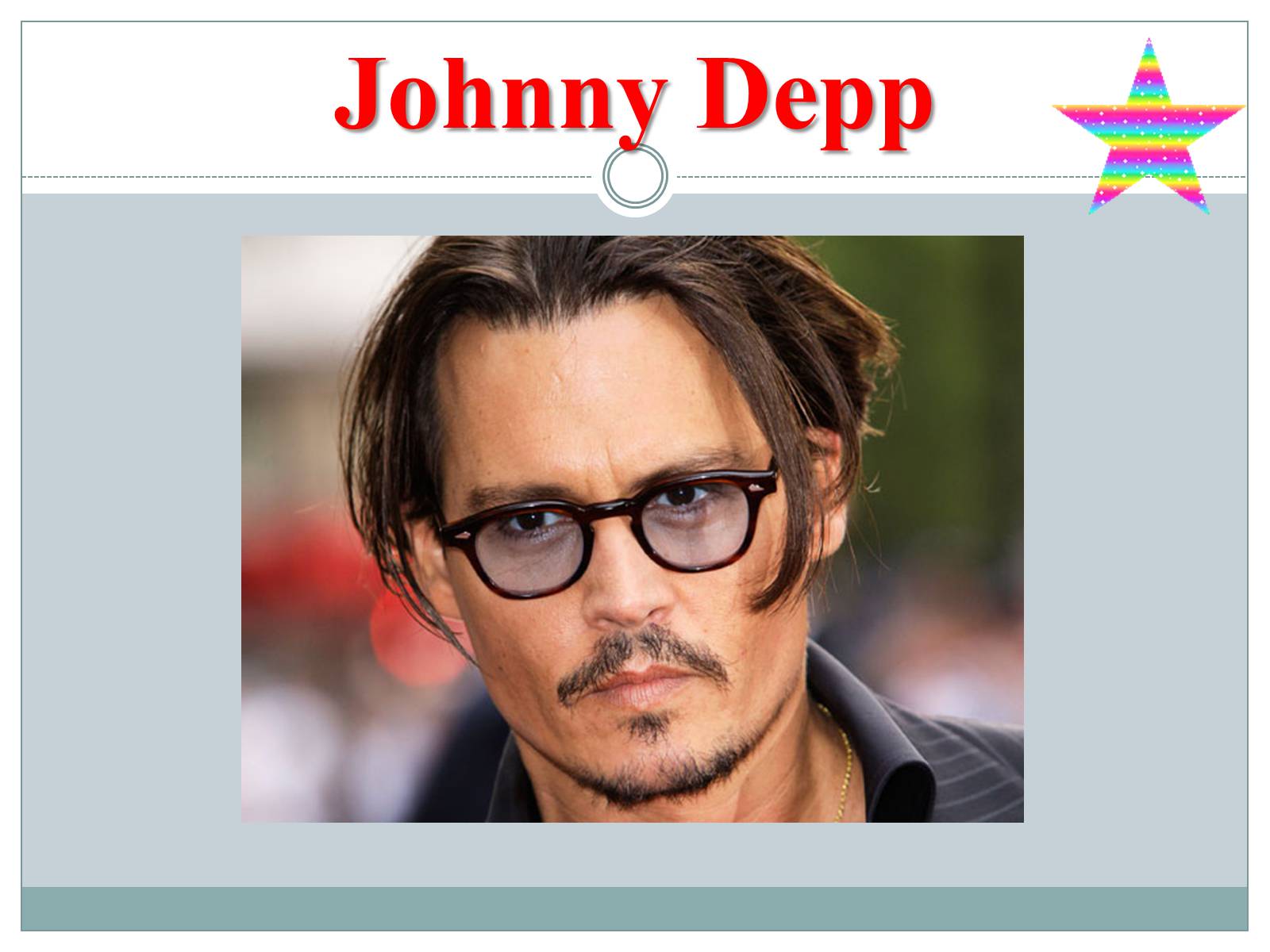 Презентація на тему «Johnny Depp» (варіант 1) - Слайд #1