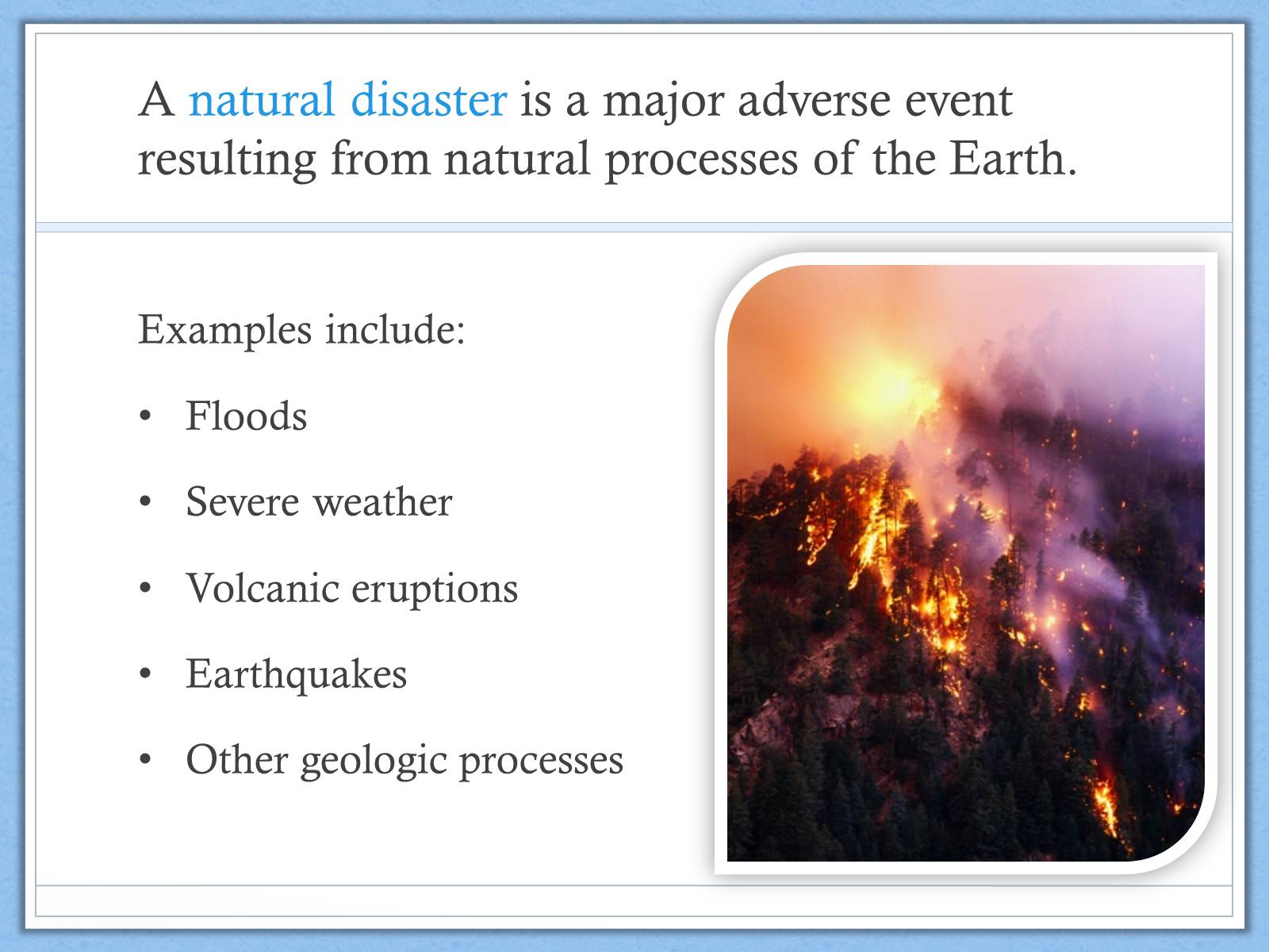 Презентація на тему «Natural Disasters» (варіант 2) - Слайд #2