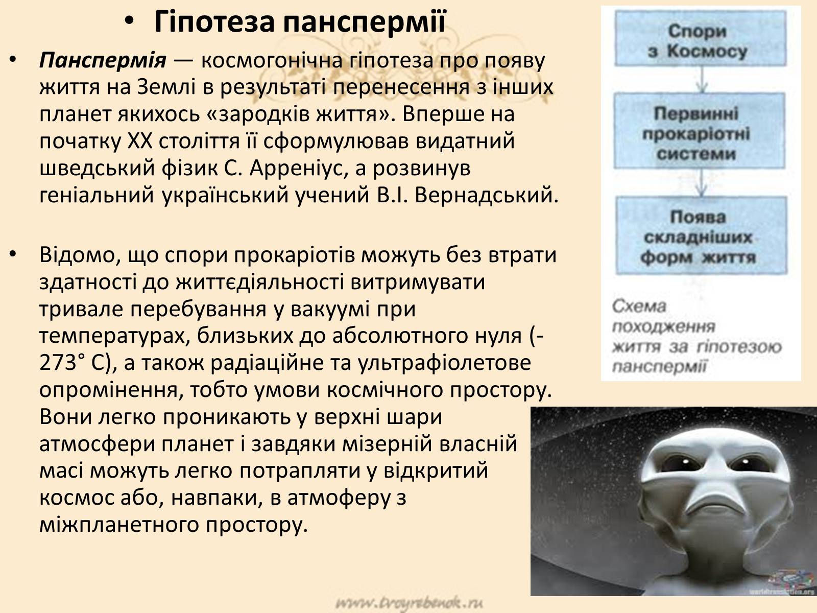 Презентація на тему «Гіпотези виникнення життя на Землі» (варіант 1) - Слайд #6