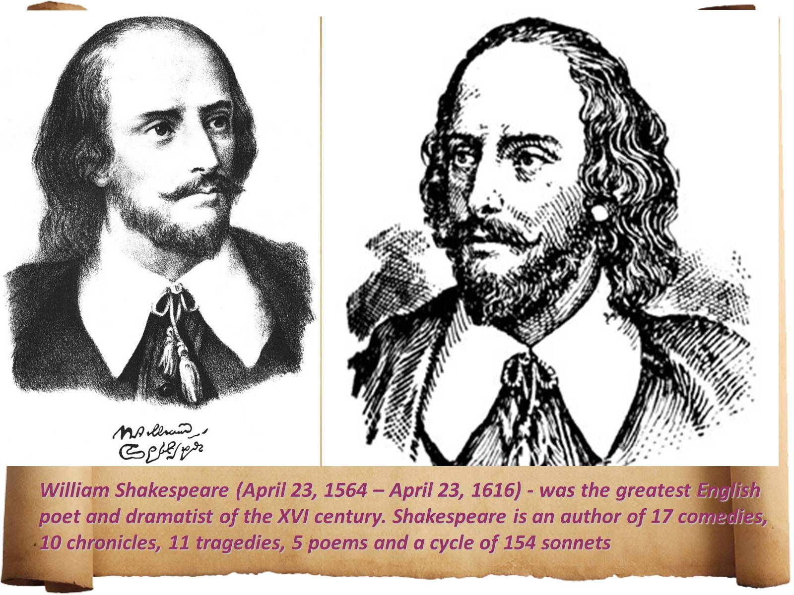 Презентація на тему «William Shakespeare» (варіант 1) - Слайд #2