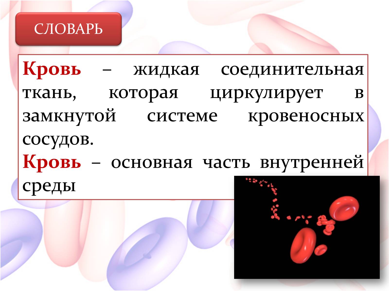 Презентація на тему «Внутренняя среда организма» (варіант 2) - Слайд #7