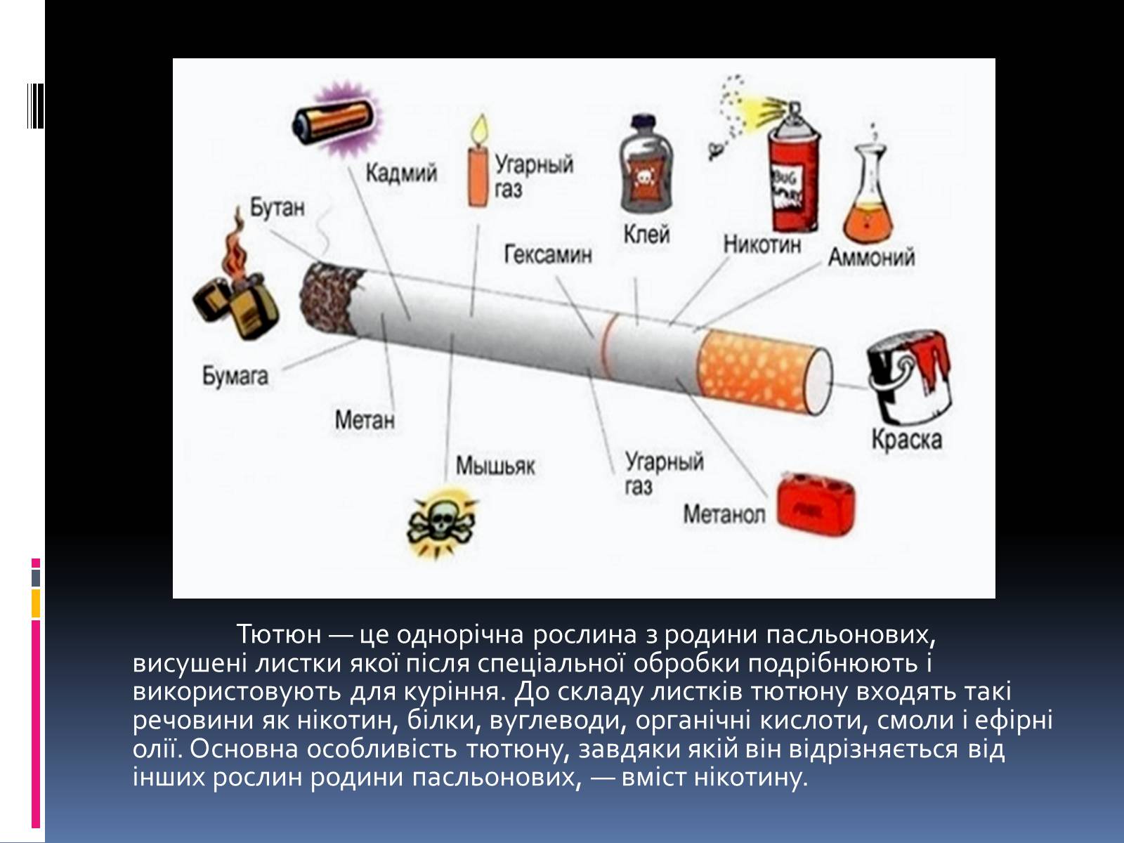 Презентація на тему «Куріння, алкоголь, накоманія» - Слайд #3