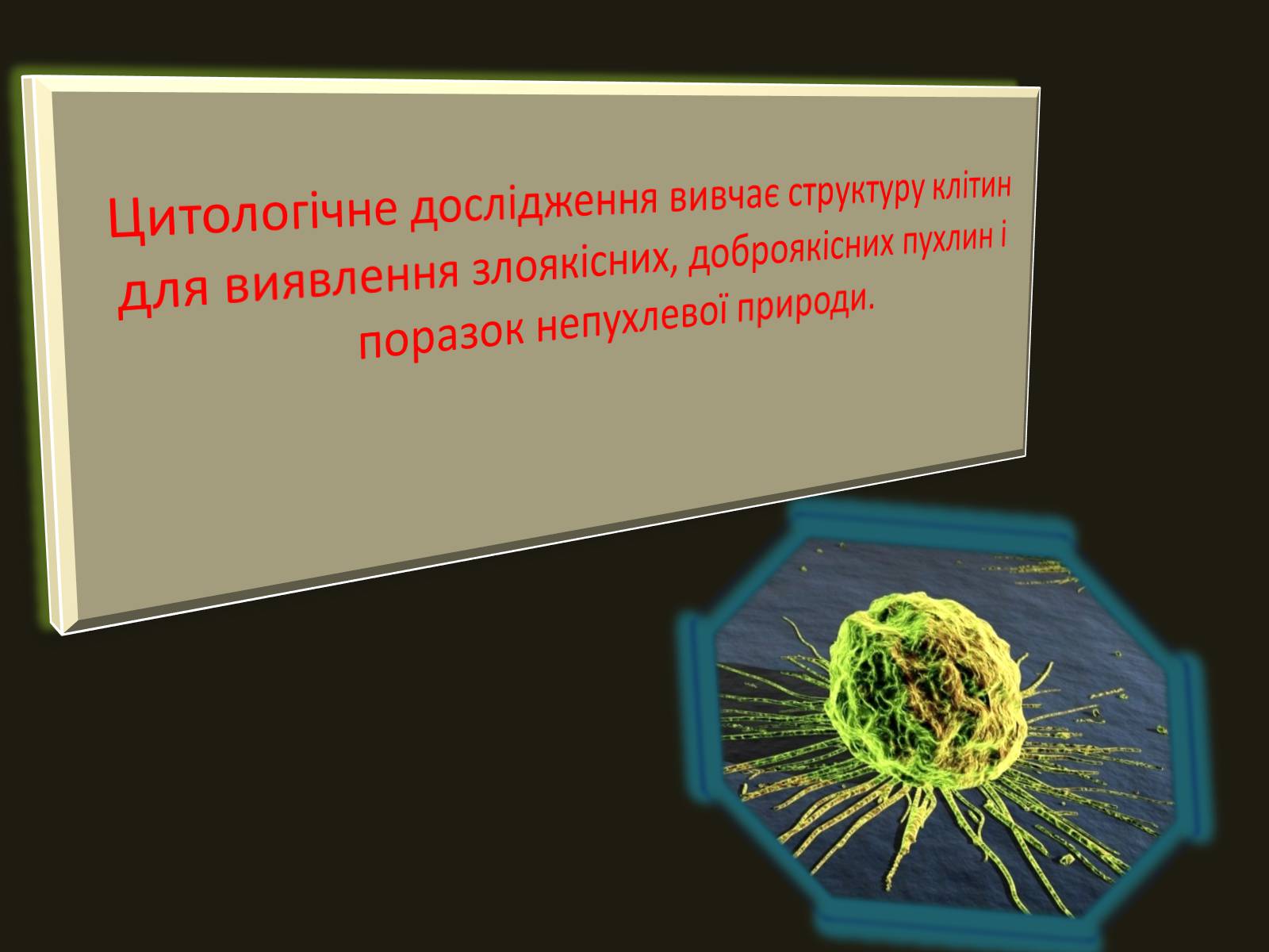 Презентація на тему «Цитологічні методи дослідження» - Слайд #2