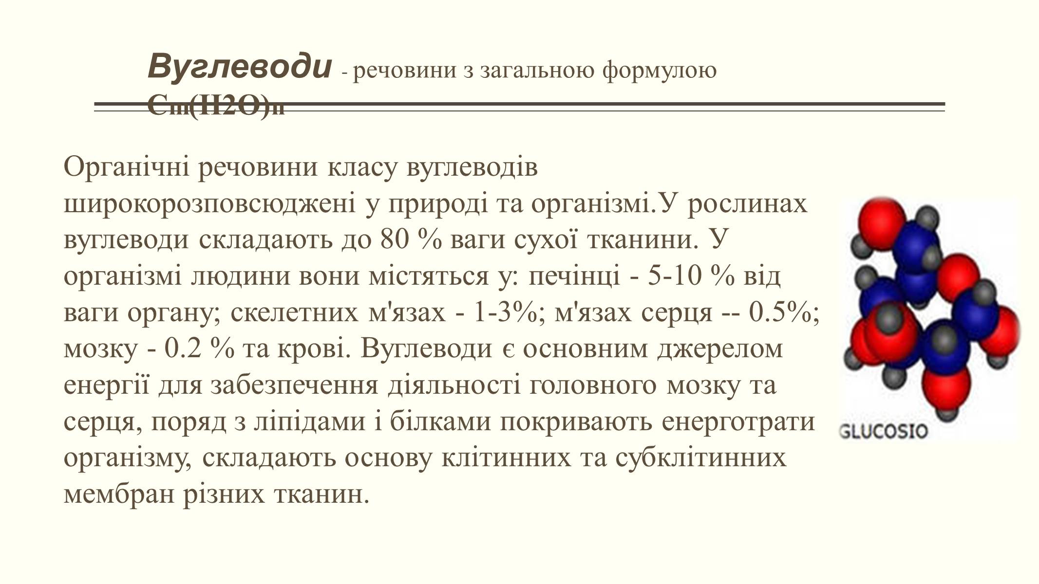 Презентація на тему «Вуглеводи як компоненти їжі, їх роль у житті людини» (варіант 6) - Слайд #4