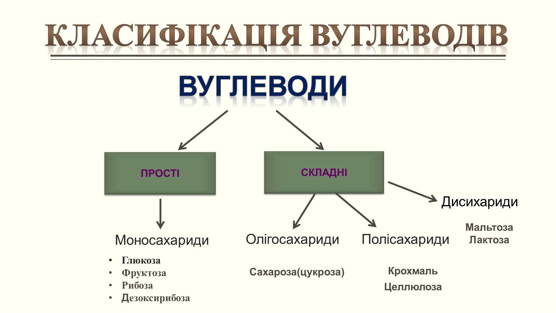 Презентація на тему «Вуглеводи як компоненти їжі, їх роль у житті людини» (варіант 6) - Слайд #6