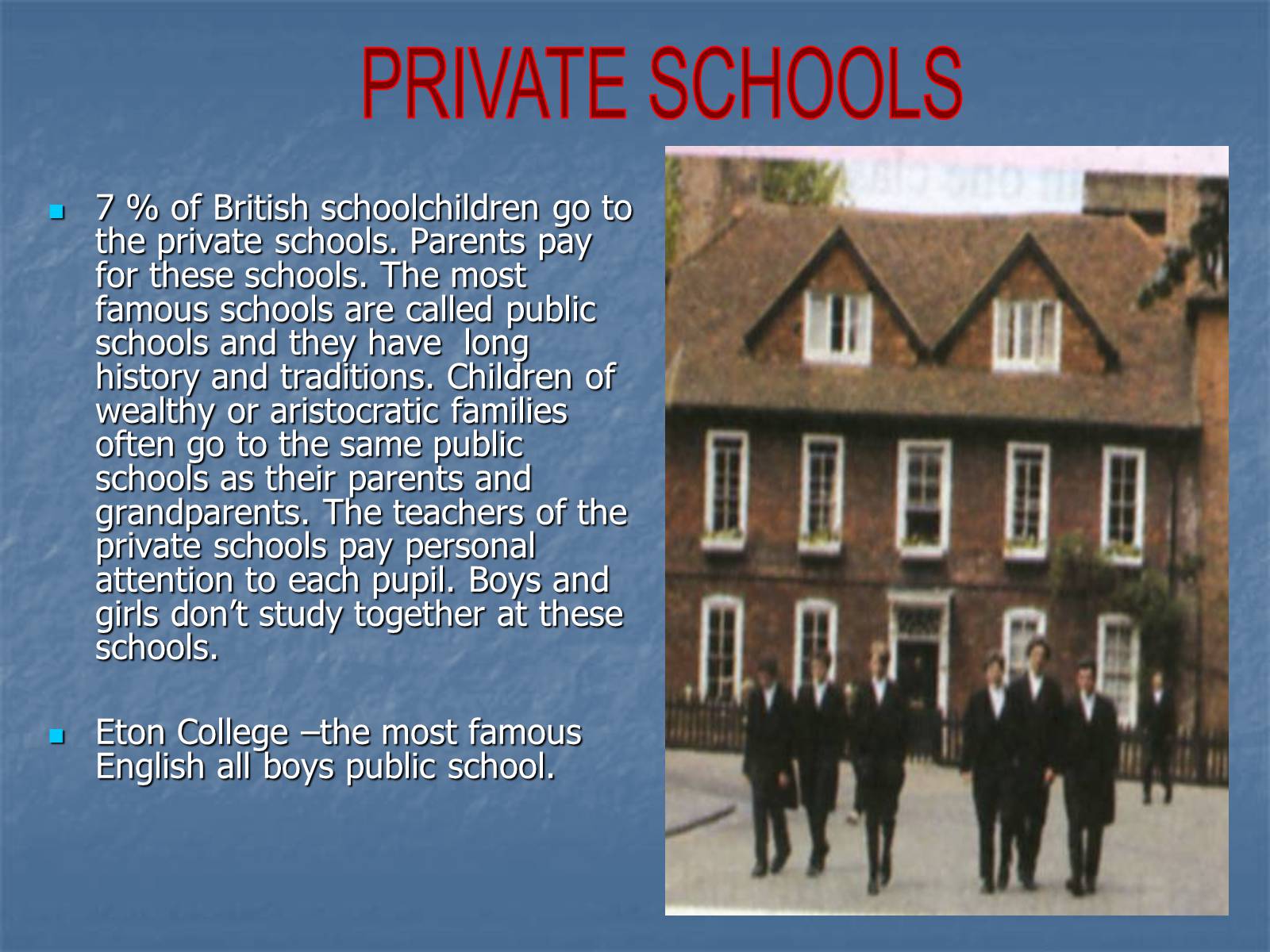 Презентація на тему «Education in Great Britain» (варіант 1) - Слайд #8