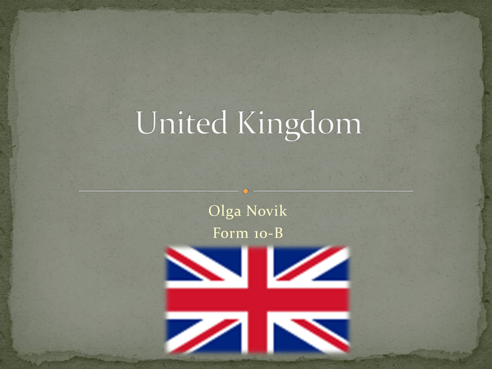 Презентація на тему «United Kingdom» (варіант 3) - Слайд #1
