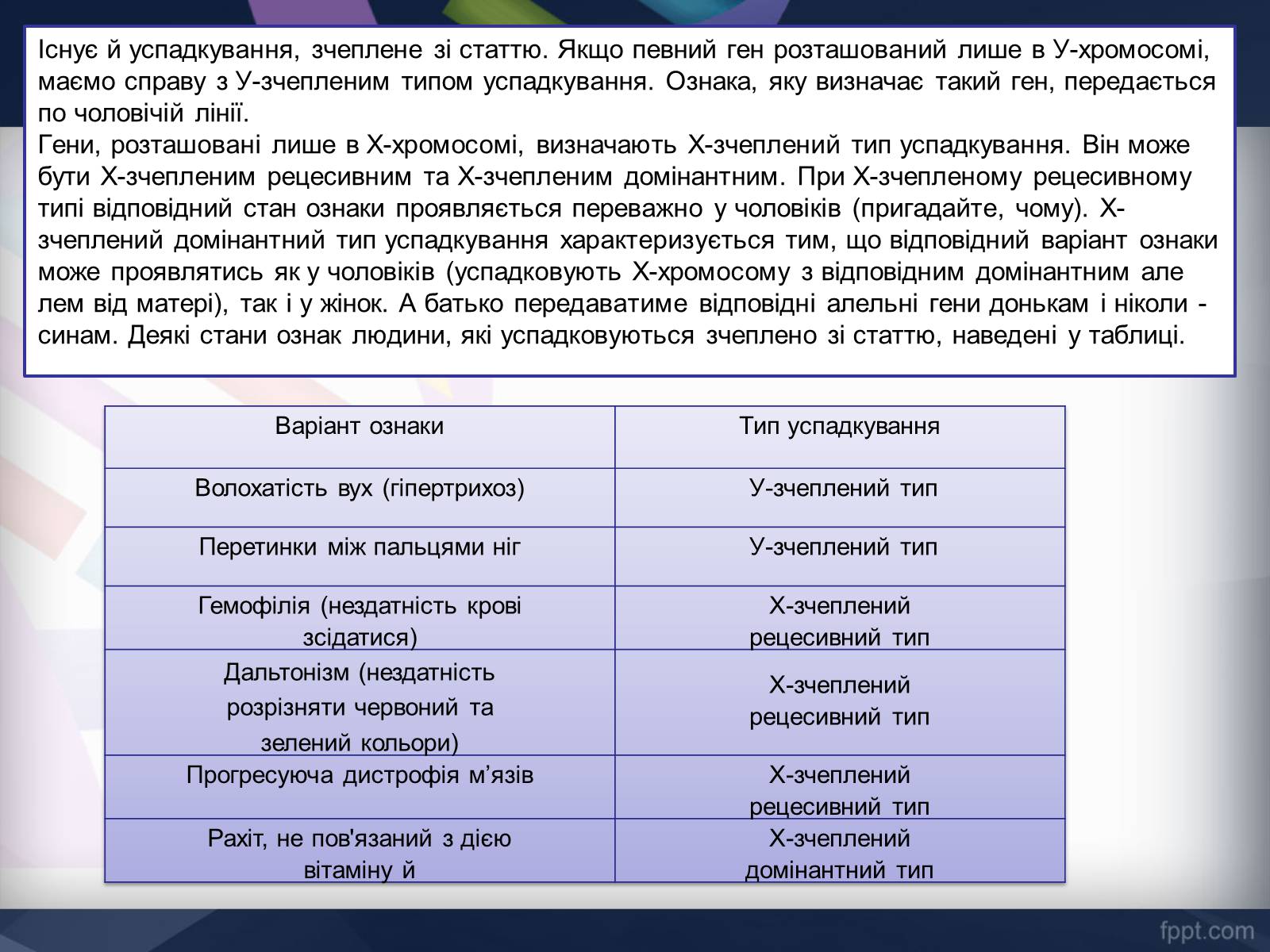 Презентація на тему «Генетика» (варіант 11) - Слайд #10