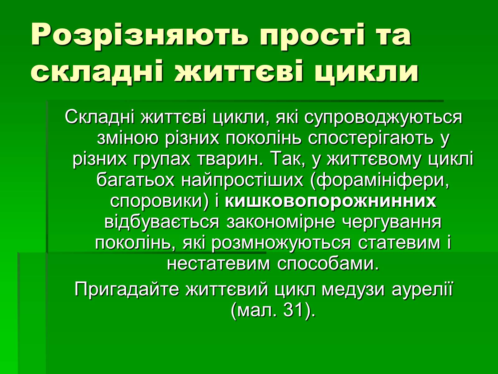 Презентація на тему «Життєві цикли» - Слайд #5