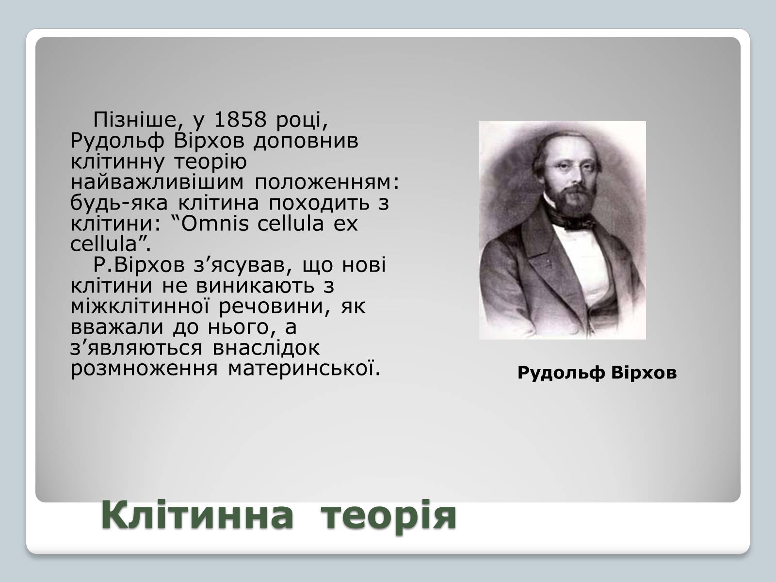 Презентація на тему «Клітинна теорія» - Слайд #4