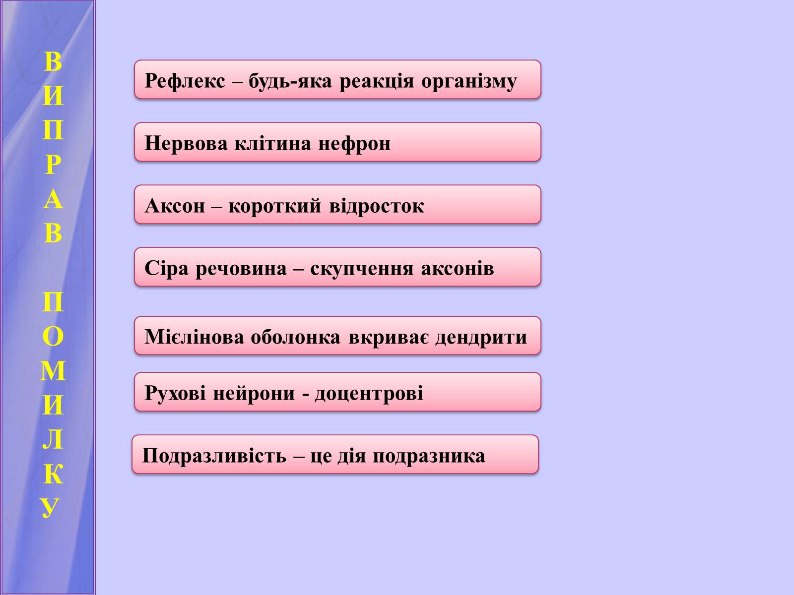 Презентація на тему «Нервова регуляція функцій організму» - Слайд #3