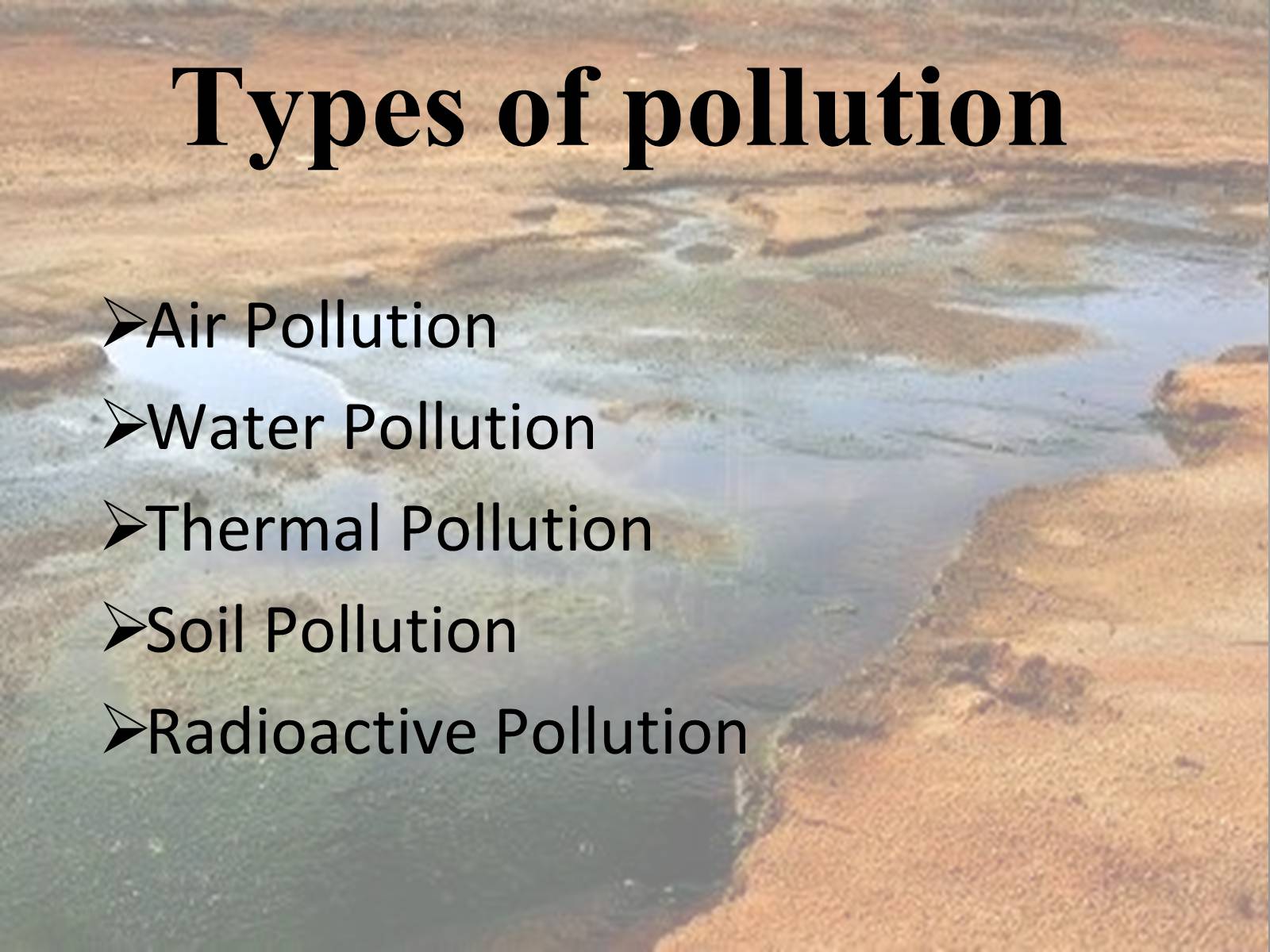 Презентація на тему «Pollution» (варіант 3) - Слайд #2