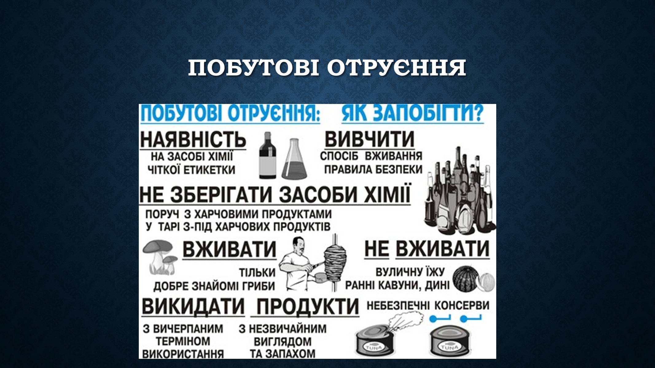 Презентація на тему «Опіки та отруєння організму людини» - Слайд #16