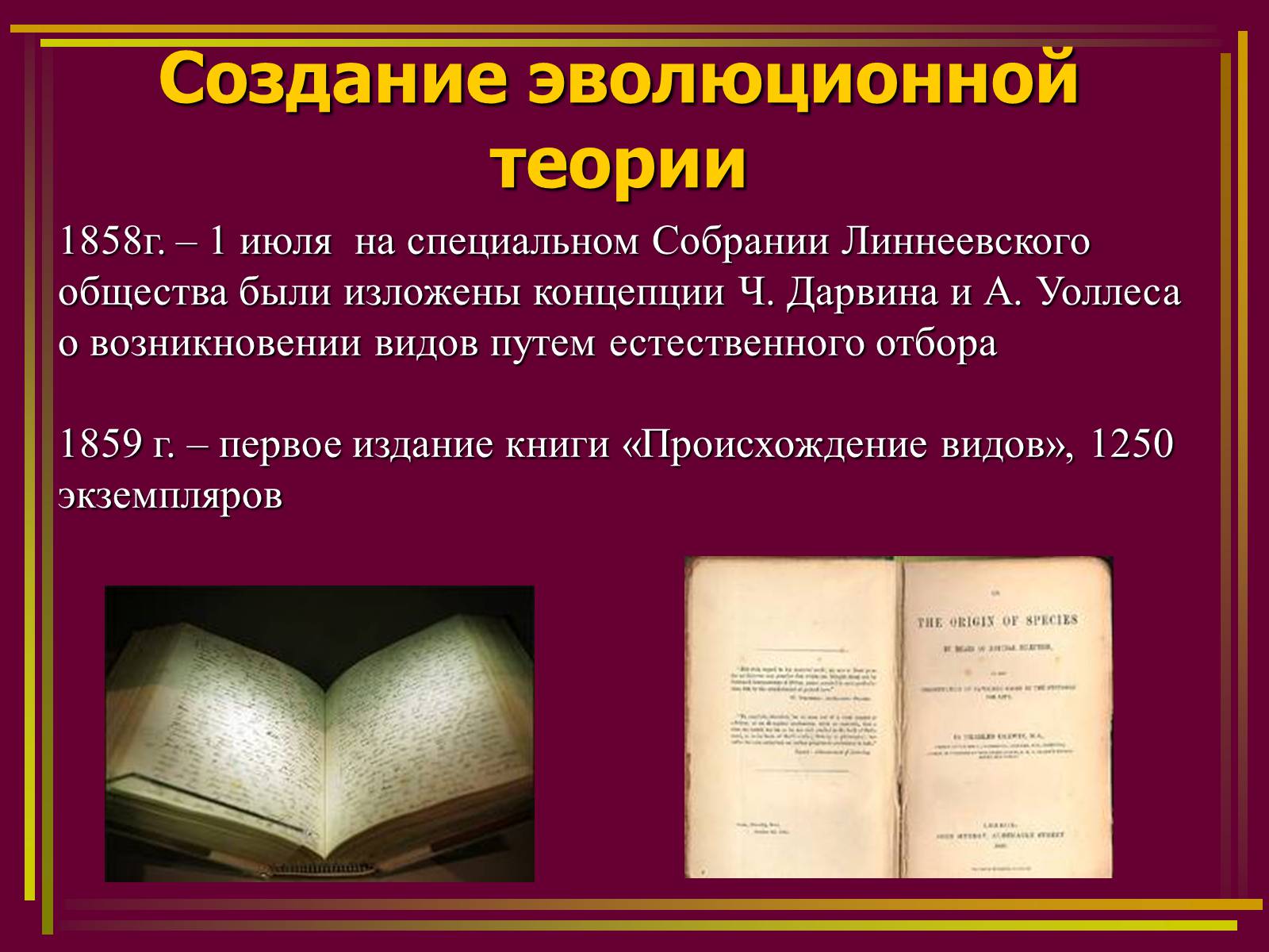 Презентація на тему «Дарвинизм» - Слайд #10