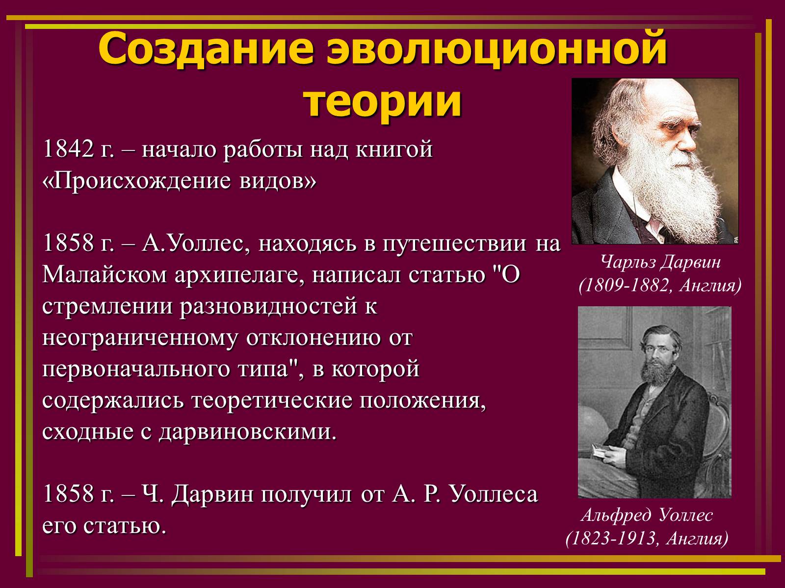 Презентація на тему «Дарвинизм» - Слайд #9