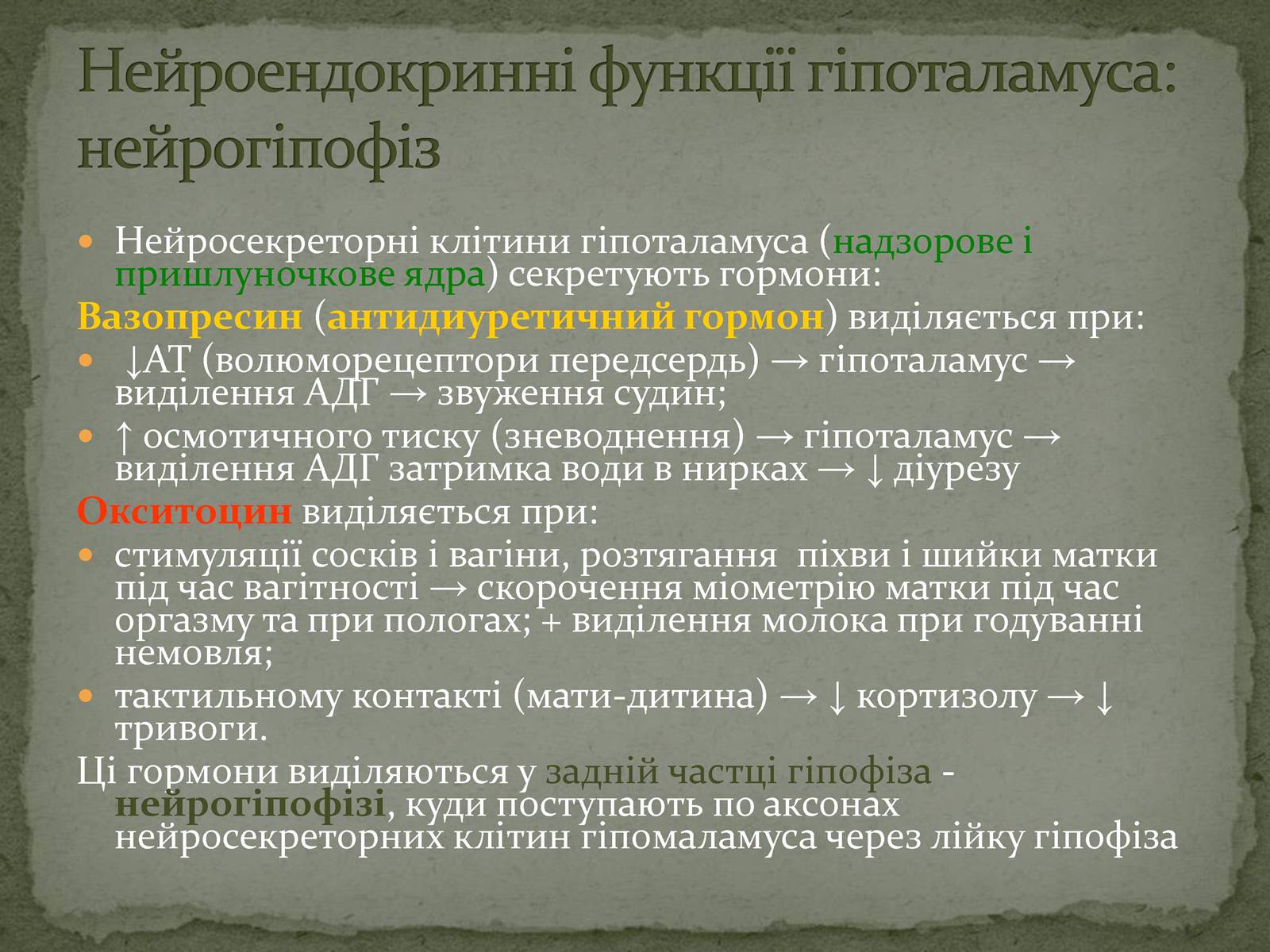 Презентація на тему «Ендокринна система» - Слайд #23