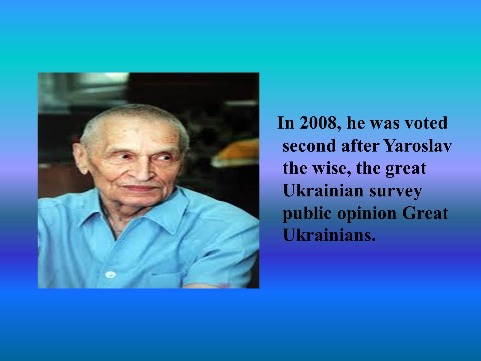 Презентація на тему «Famous Ukrainian scientists» - Слайд #23