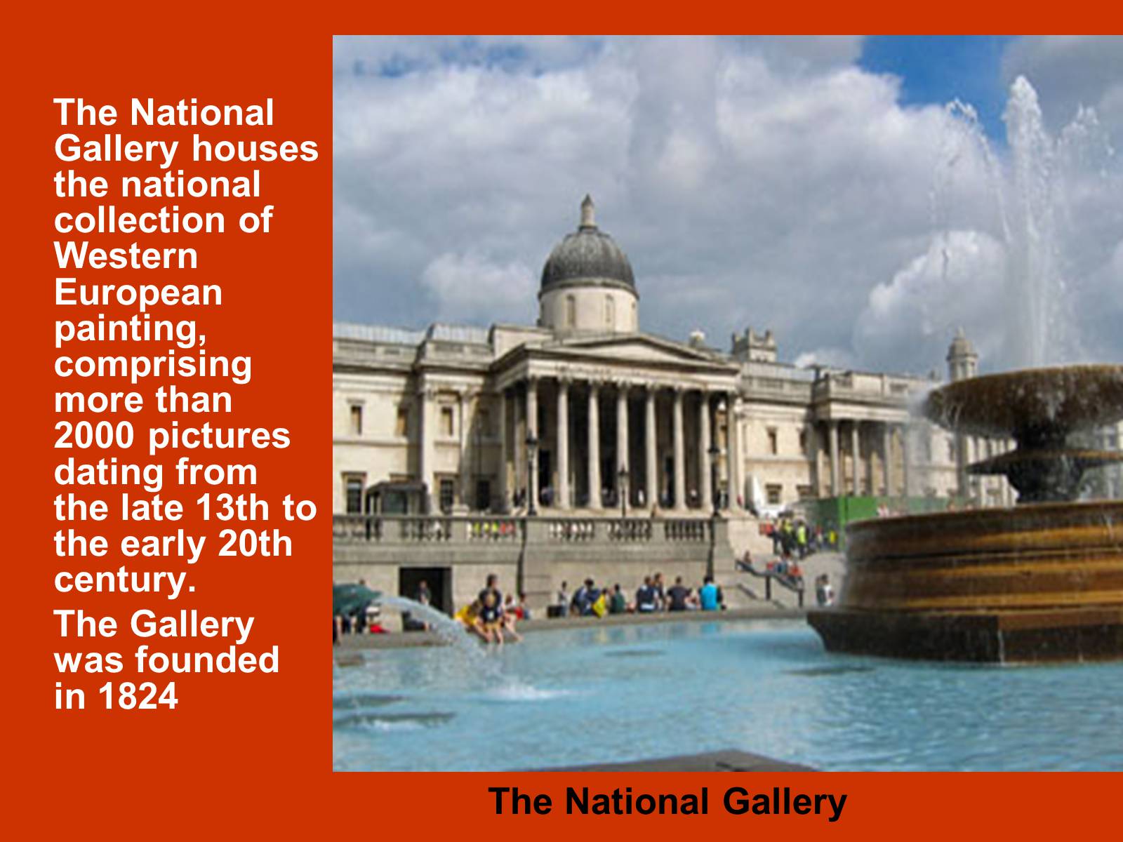 Презентація на тему «London Museums and art galleries» (варіант 1) - Слайд #8