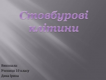 Презентація на тему «Стовбурові клітини» (варіант 6)